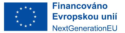 Financováno Evropskou unií — NextGenerationEU